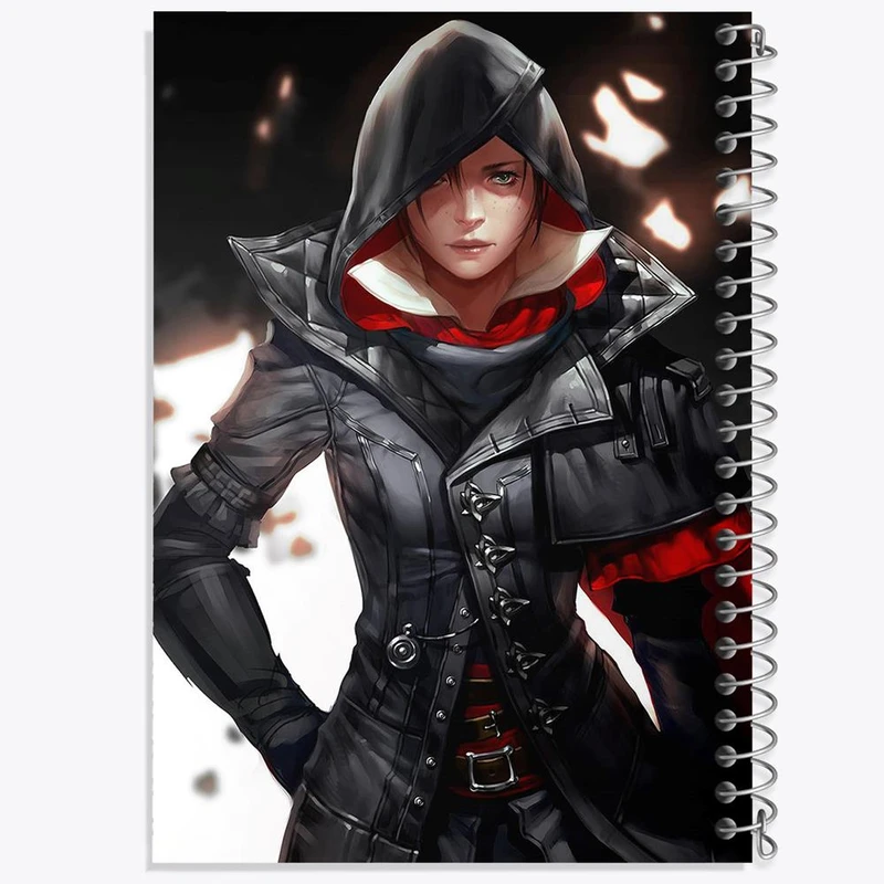 دفتر مشق 50 برگ خندالو مدل بازی اساسینز کرید Assassins Creed کد 27917