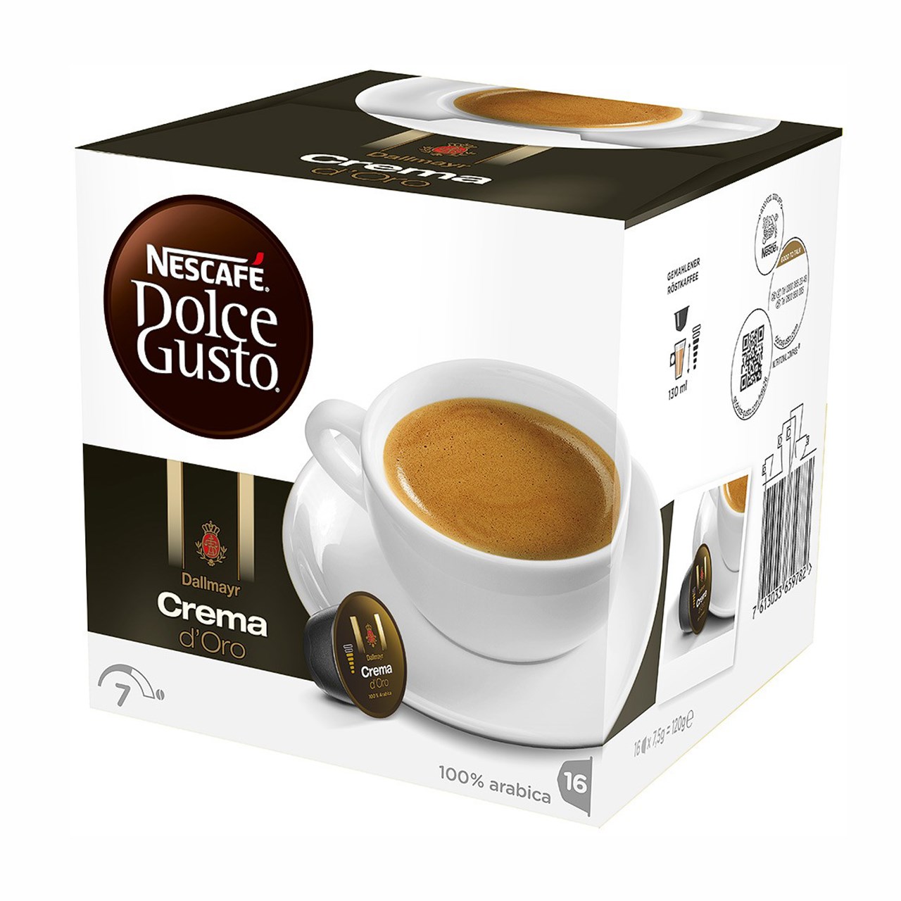 کپسول قهوه دولچه گوستو مدل Crema Doro