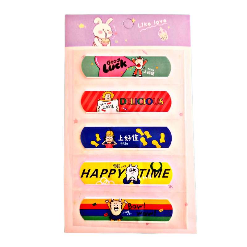 چسب زخم مدل فانتزی کارتونی بسته 5 عددی