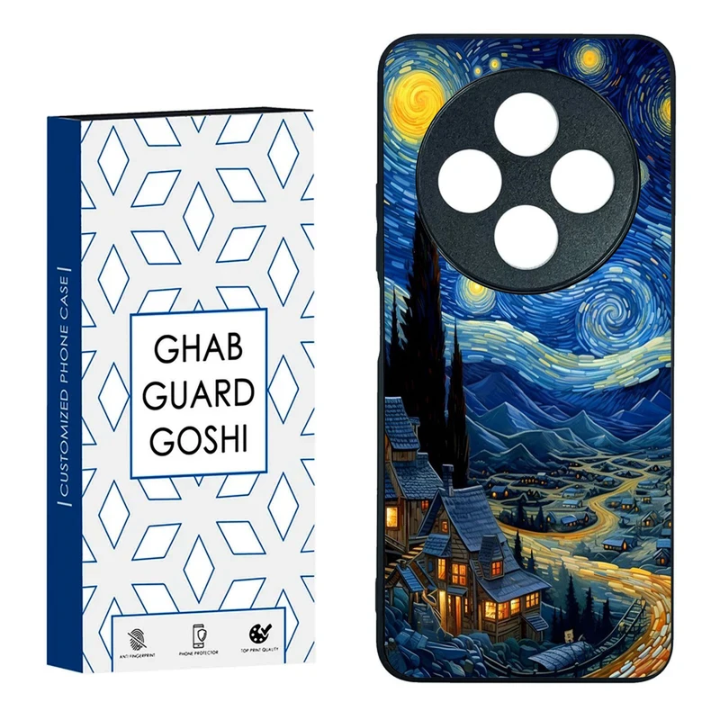 کاور قاب گارد گوشی طرح ونگوگ کد FB-069 مناسب برای گوشی موبایل شیائومی REDMI 14C
