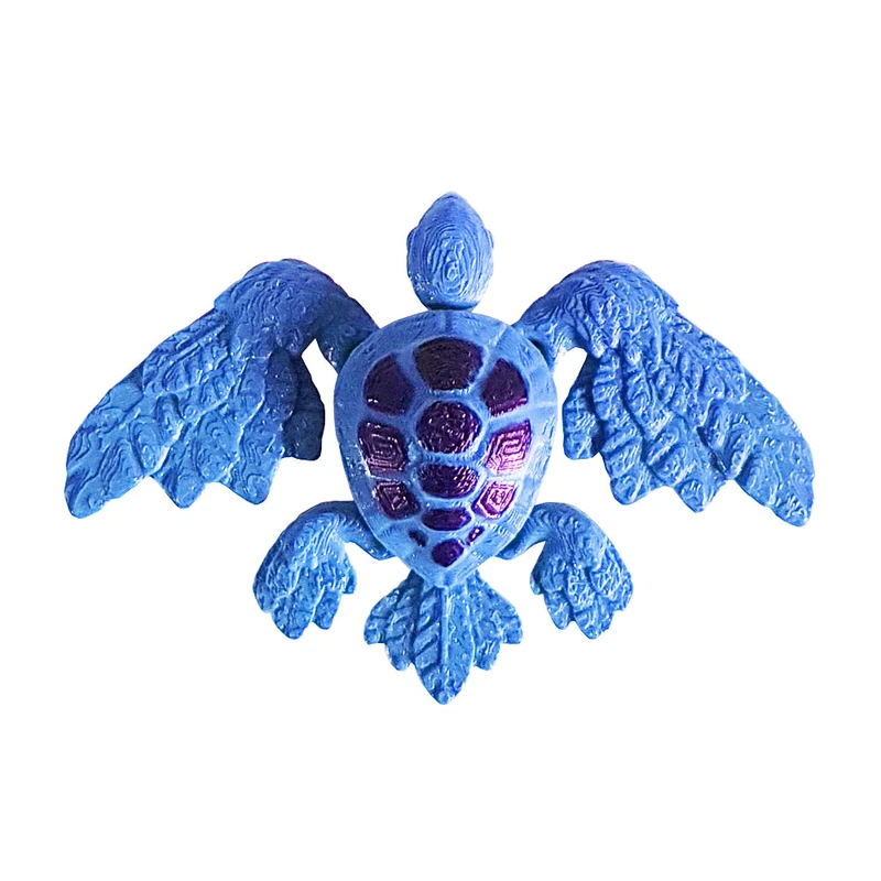 اکشن فیگور مدل لاک پشت بالدار طول 6 سانتی متر