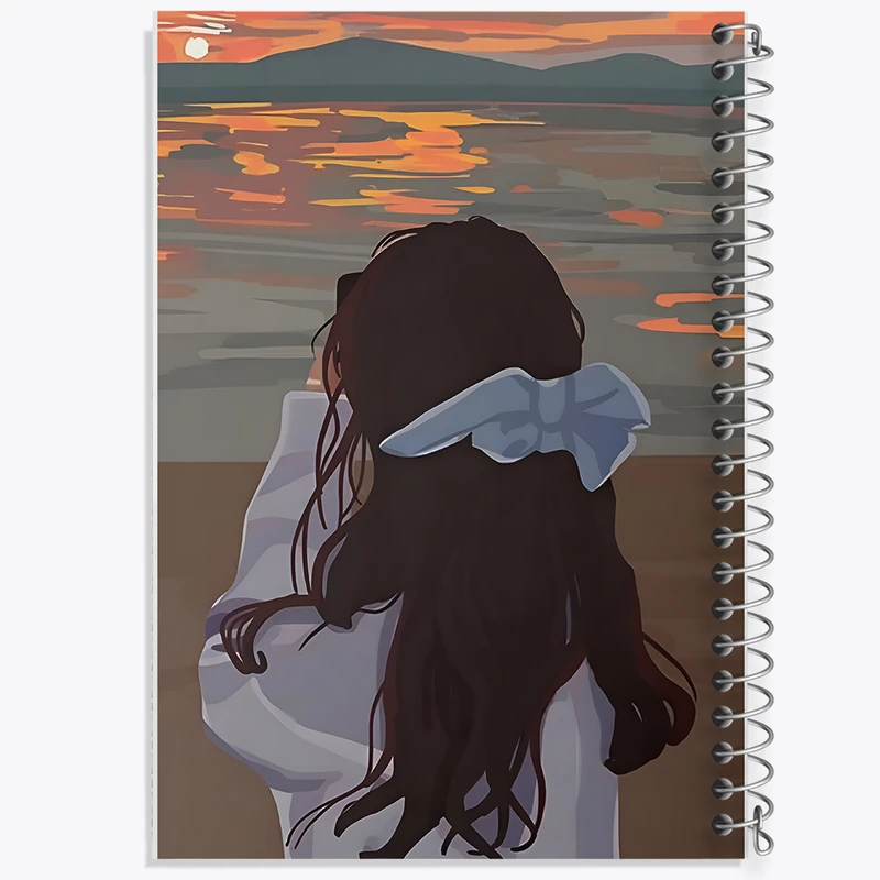 دفتر لیست خرید 50 برگ خندالو طرح دخترانه کیوت کد N3850