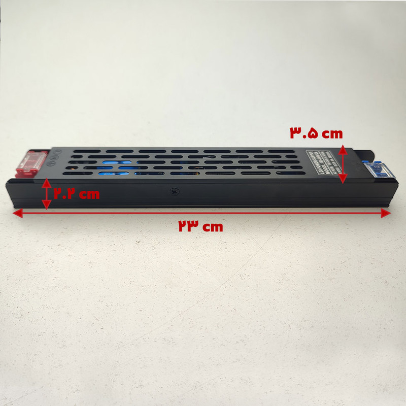 منبع تغذیه 12 ولت 33 آمپر مدل  SLIM MD-400W