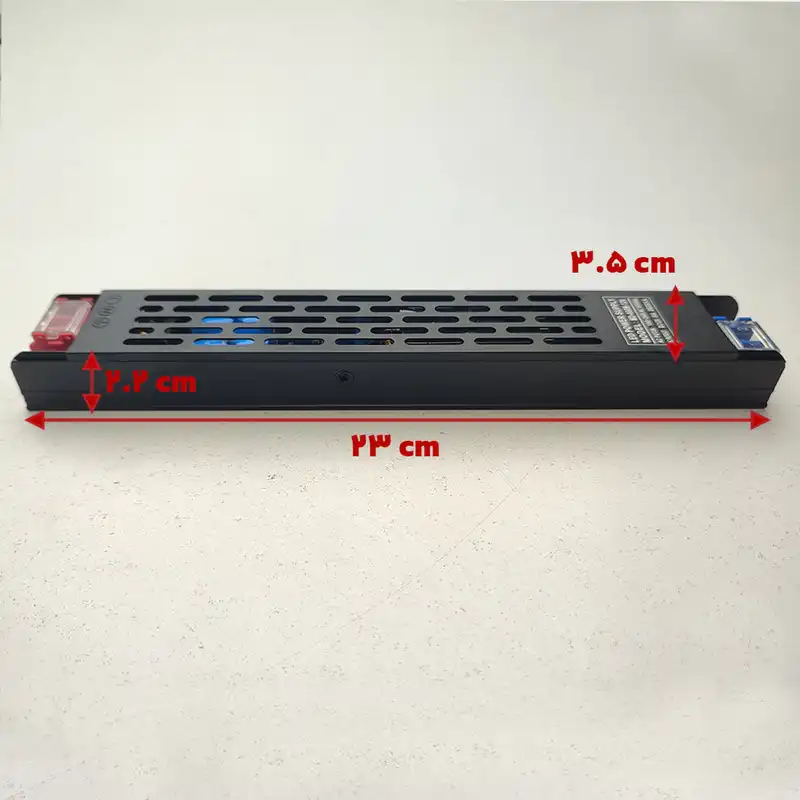 آداپتور سوئیچینگ 12 ولت 33 آمپر مدل MD-400W اسلیم