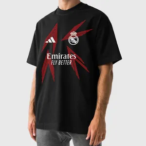 تی شرت آستین کوتاه مردانه مدل اسپرت رئال مادرید کد v047