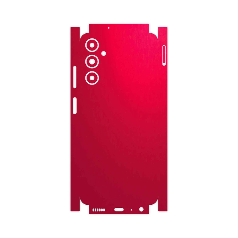 برچسب پوششی ماهوت مدل Matte-Warm-Red-FullSkin مناسب برای گوشی موبایل سامسونگ Galaxy A05s