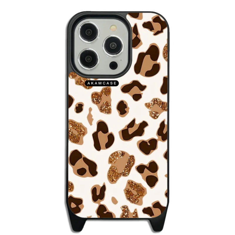 کاور آکام مدل AMCWLA14PRO-PANTHER PATTERN2 مناسب برای گوشی موبایل اپل iPhone 14 Pro