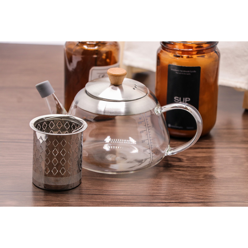 قوری بی.وی.کی مدل در استیل  کد 314306
