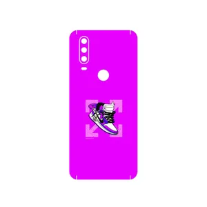 MAHOOT Nike Air Sneaker Digital Art Cover Sticker for Motorola One Action