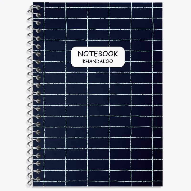 دفتر لغت 50 برگ خندالو طرح مینیمال کد N241