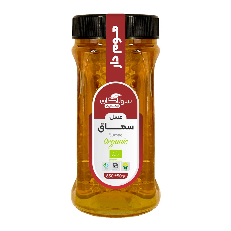 عسل سماق با موم سولاکان - 650 گرم