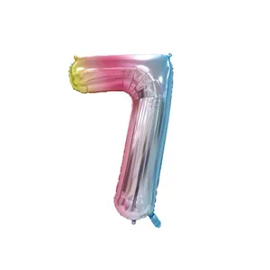 بادکنک فویلی طرح چندرنگ مدل 7