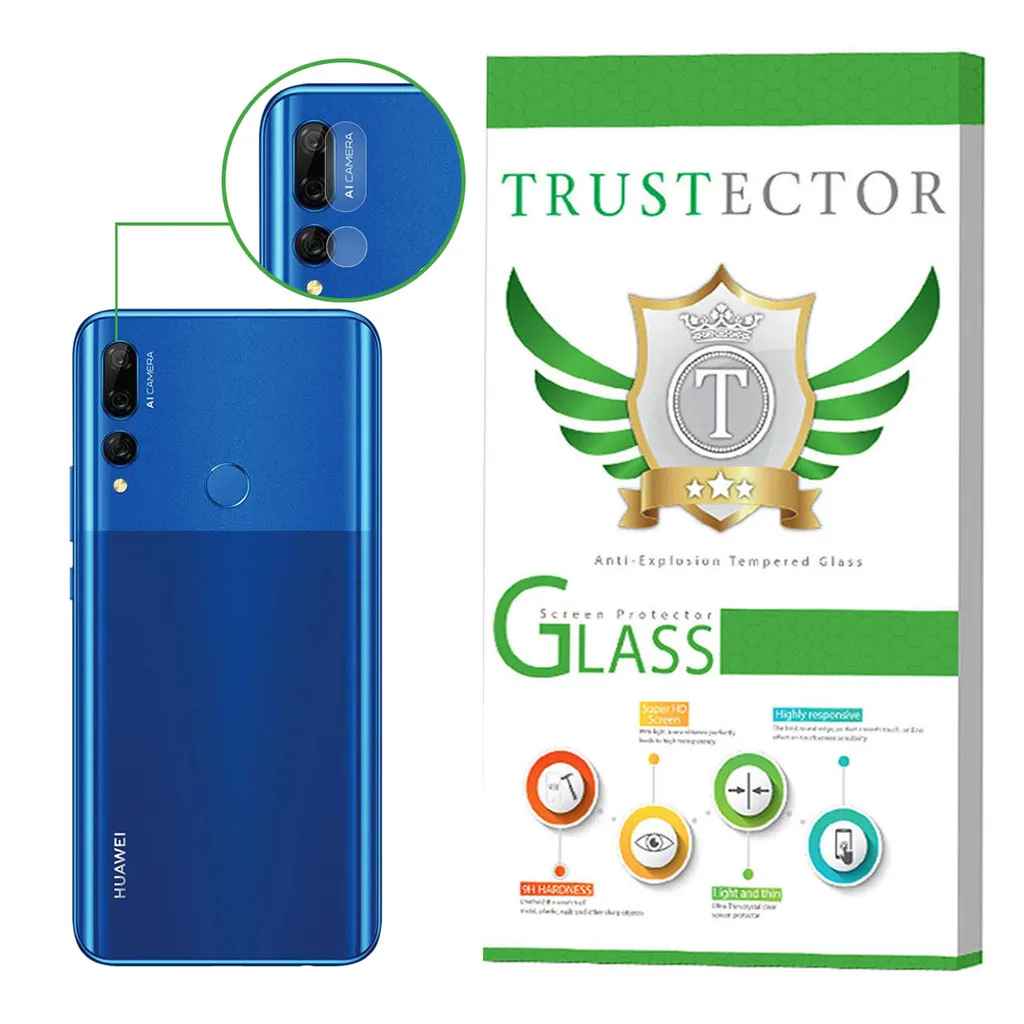 محافظ لنز دوربین تراستکتور مدل CLP مناسب برای گوشی موبایل هوآوی Y9 Prime 2019