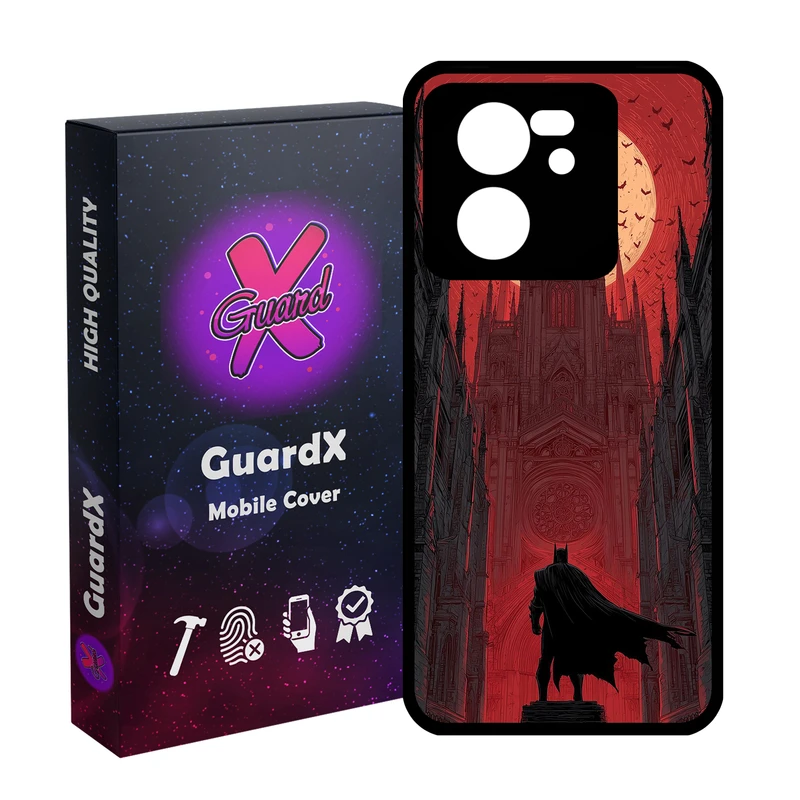 کاور گارد ایکس طرح بتمن مدل 10937 مناسب برای گوشی موبایل شیائومی 13T/13T Pro/Redmi K60 Ultra