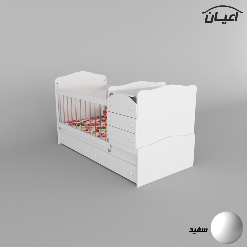 تختخواب کودک اعیان مدل FH786