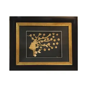 تابلو طلاکوب طرح مدل چهره 2532