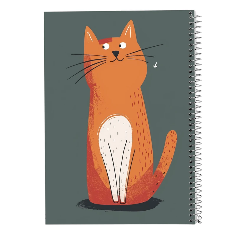 دفتر نقاشی 50 برگ مدوپد مدل گربه کد DF14756