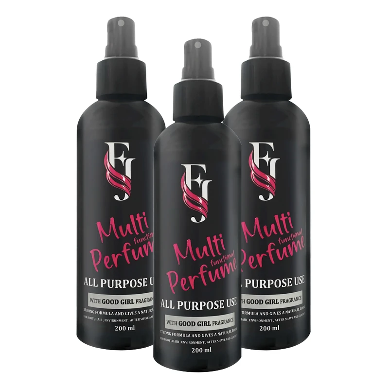 بادی اسپلش زنانه افجه مدل گودگرل حجم 200 میلی‌لیتر مجموعه 3 عددی