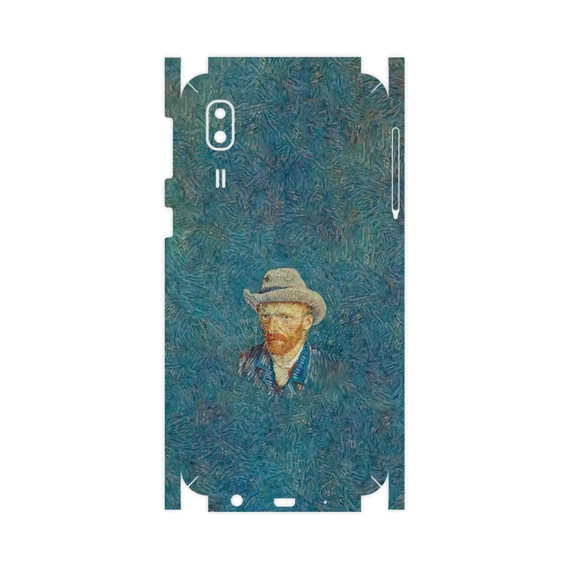 برچسب پوششی ماهوت مدل Self portrait with a gray felt hat-FullSkin مناسب برای گوشی موبایل سامسونگ Galaxy A2 Core