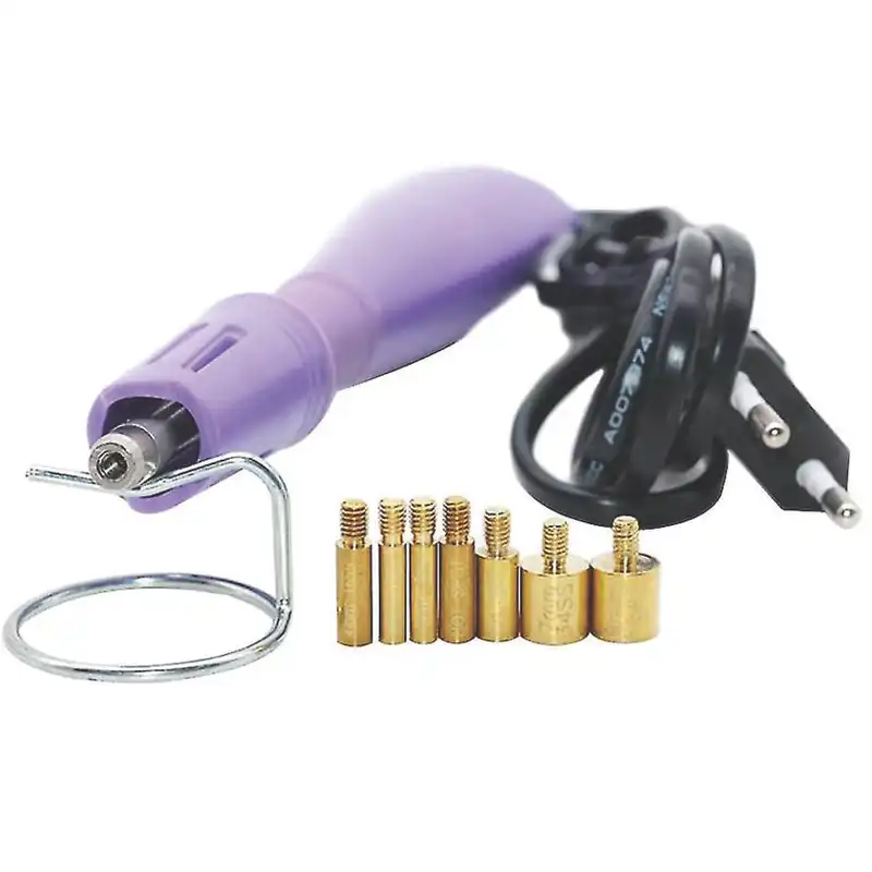 دستگاه نگین زن مدل حرارتی کد HIVIS مجموعه 8 عددی