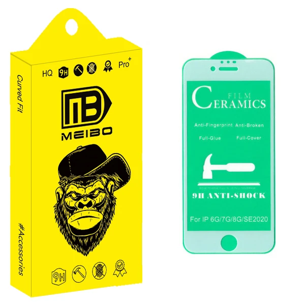 محافظ صفحه نمایش سرامیکی میبو مدل +MHD مناسب برای گوشی موبایل اپل Iphone SE 2020 / 6 / 6S / 7 / 8