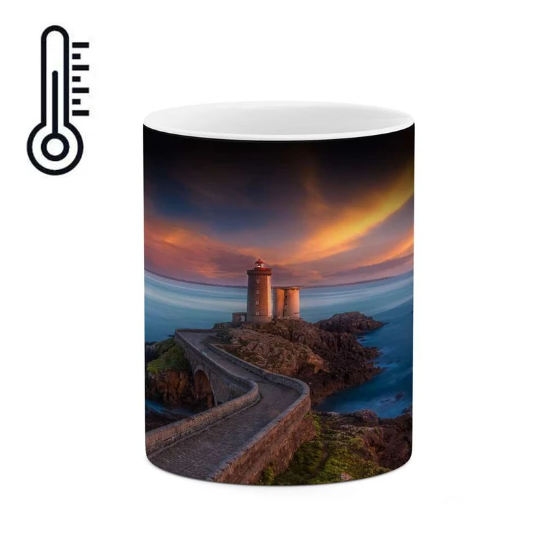 ماگ حرارتی کاکتی مدل منظره کد mgh16925