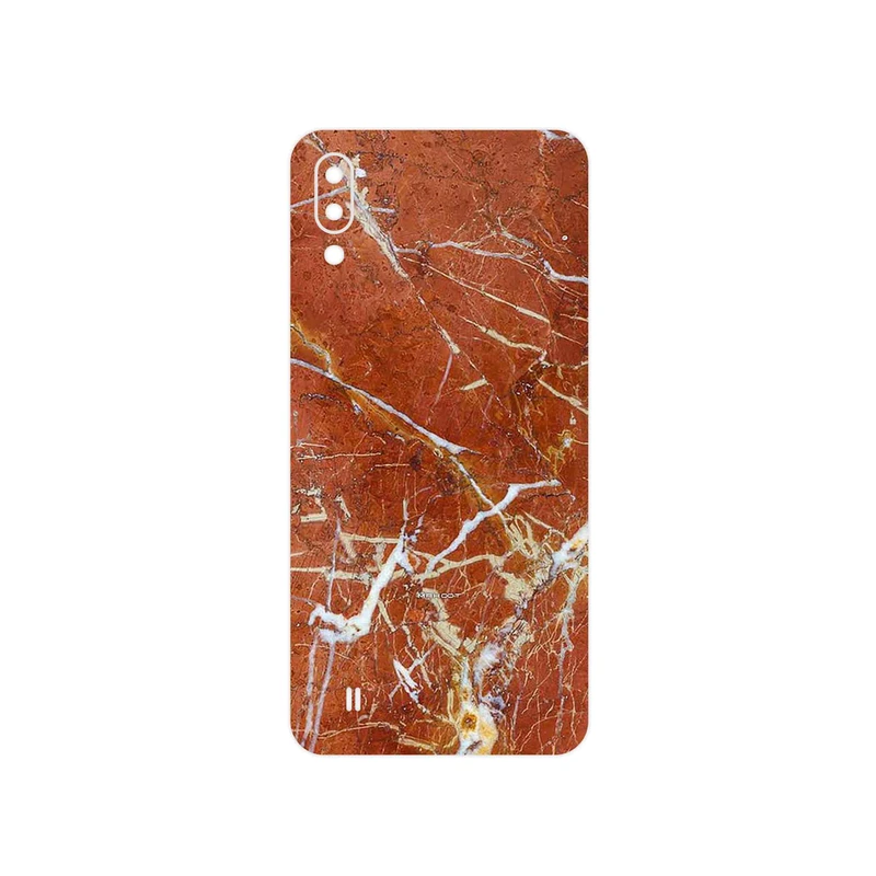 برچسب پوششی ماهوت مدل Red Marble مناسب برای گوشی موبایل سامسونگ Galaxy M10
