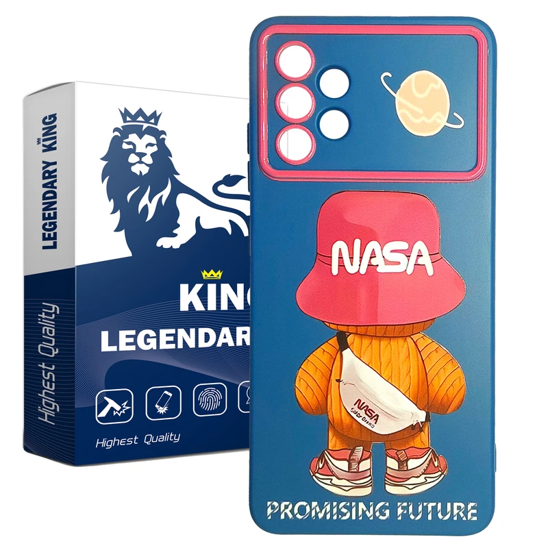 کاور لجندری کینگ طرح ناسا مناسب برای گوشی موبایل سامسونگ Galaxy A32 4G