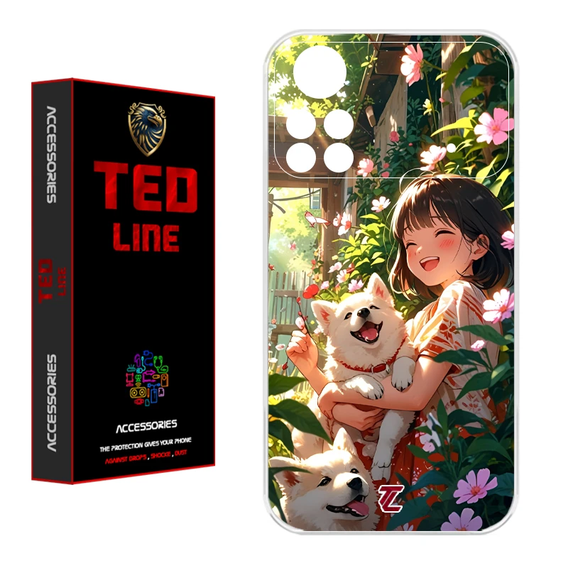 کاور تدلاین طرح سگ کد 1177 مناسب برای گوشی موبایل شیائومی Poco X4 Pro