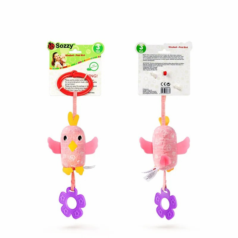 آویز تخت کودک سوزی مدل WLTH21-245 طرح پرنده