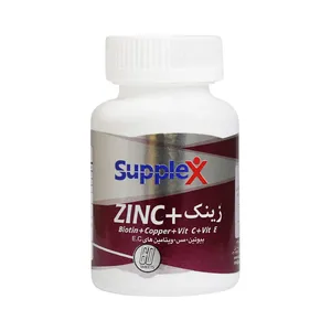 قرص زینک پلاس ساپلکس بسته 6۰ عددی