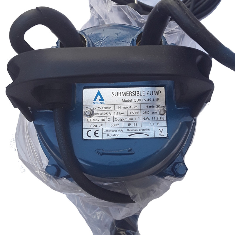 پمپ کف کش  اطلس مدل 1.1_45_1.5