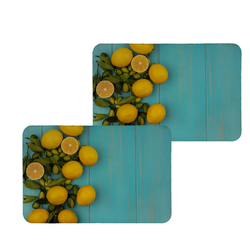 زیربشقابی طرح لیمو کد 8489 مجموعه 2 عددی