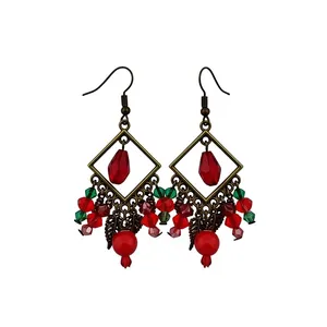 گوشواره آویز زنانه مدل یلدا 