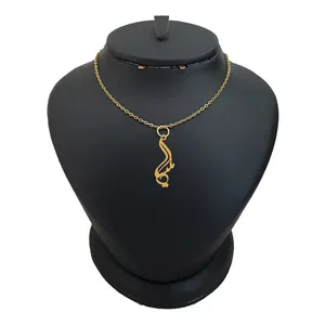 گردنبند نقره زنانه لیردا مدل اسم ملیسا کد 0287 MHR