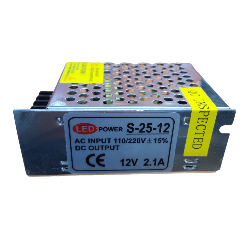 منبع تغذیه 12 ولت 2 آمپر ال ای دی پاور مدل S-25-12