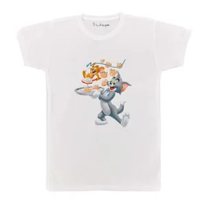 تی شرت بچگانه پرمانه طرح tom and jerry کد pmt.2939