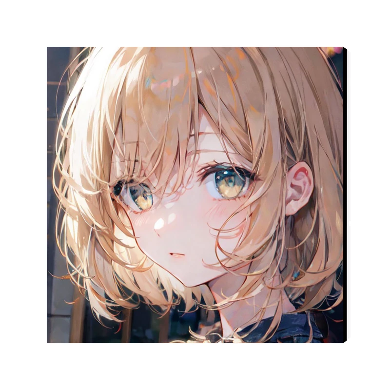 تابلو شاسی عرش مدل فانتزی انیمه دختر کد As1852