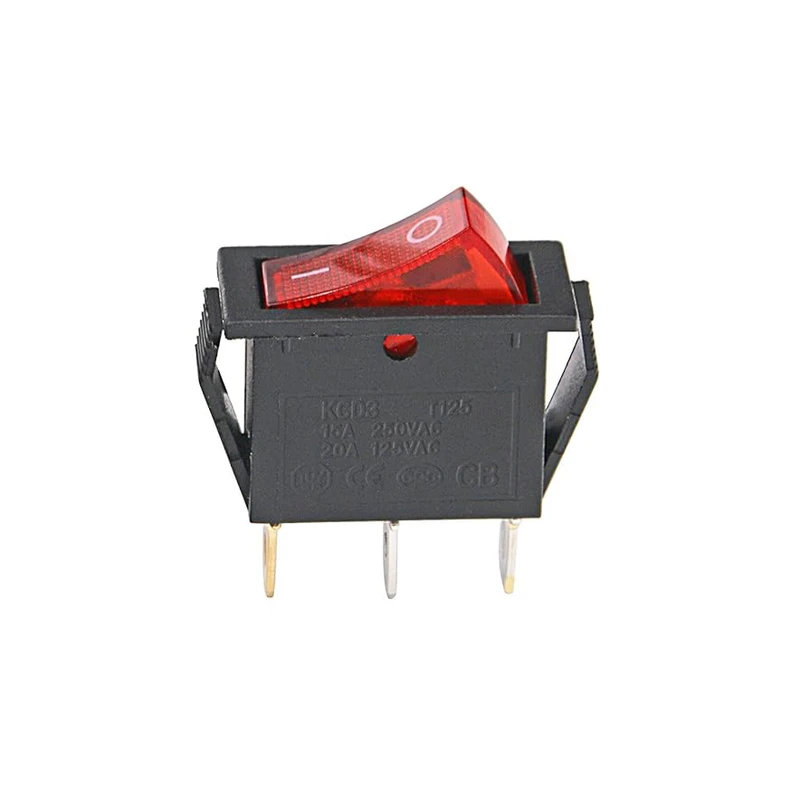 کلید راکر مدل 3 پایه کد KCD3