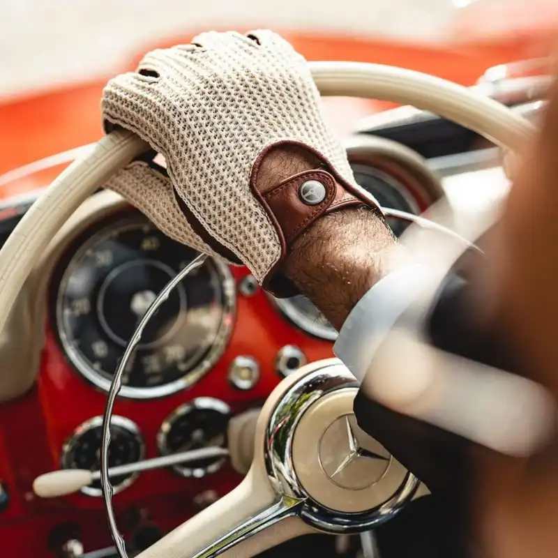 دستکش مدل چرم_بافت DG36