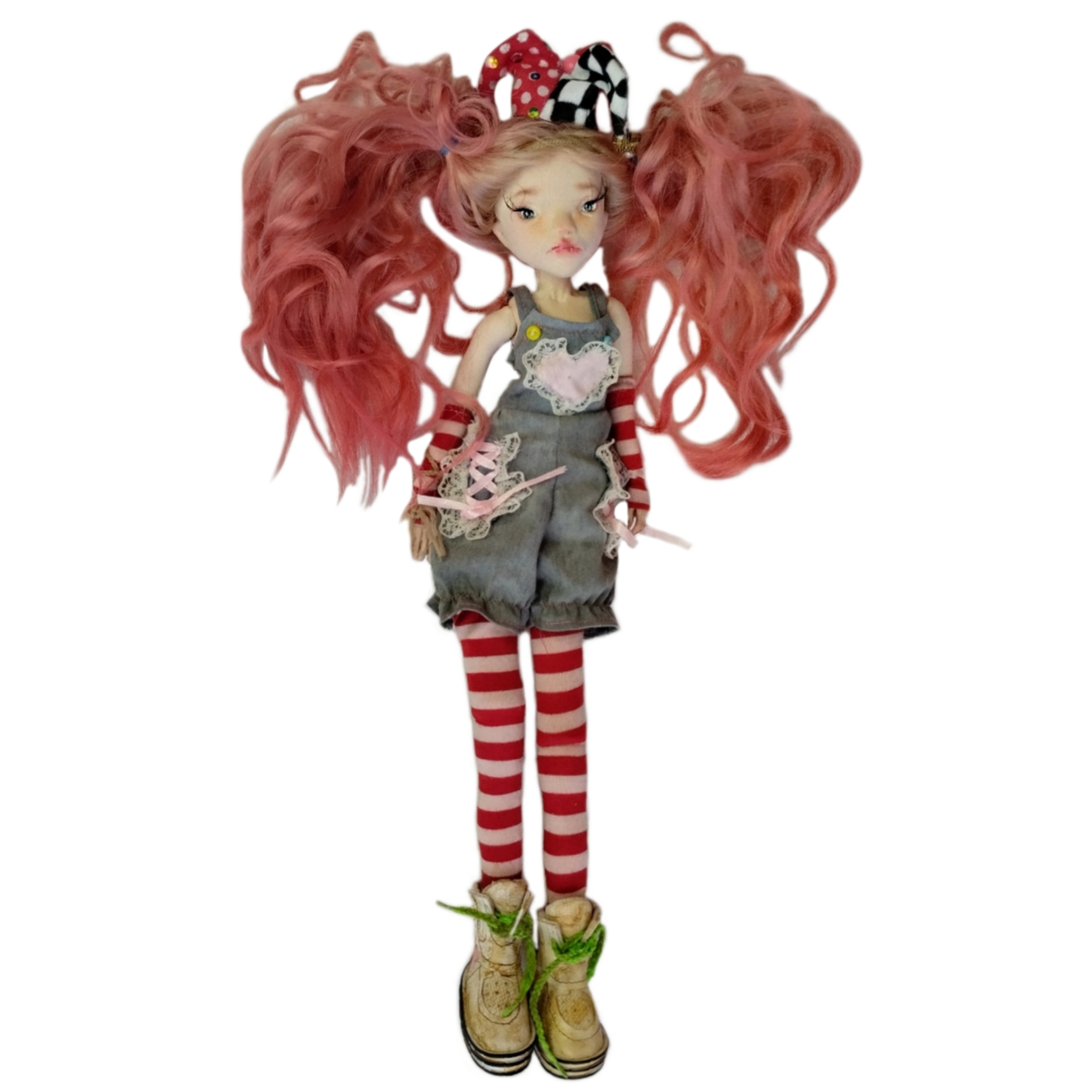 عروسک مدل clown girl ارتفاع 40 سانتی متر