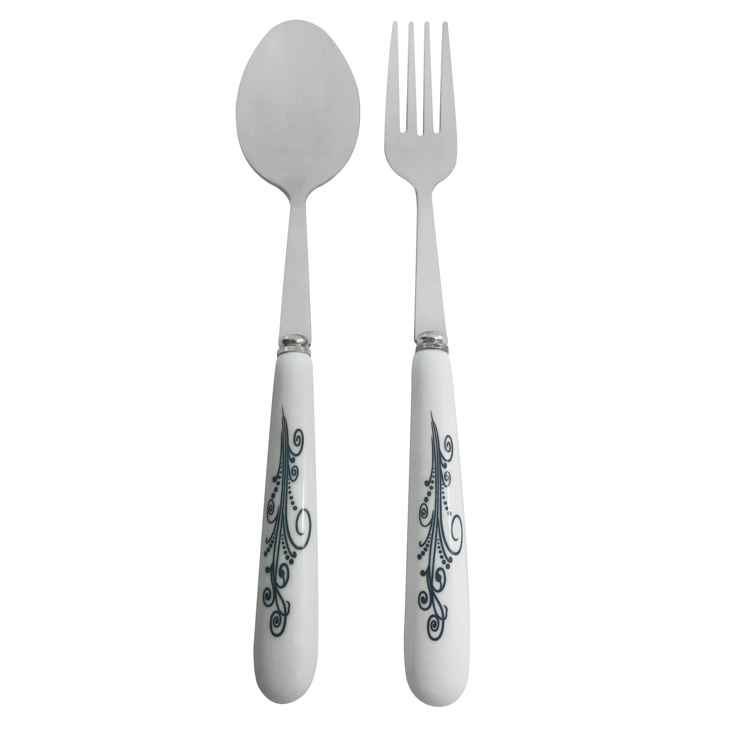 ست قاشق و چنگال 12 پارچه طرح مینیاتوری