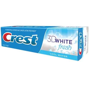 خمیر دندان کرست مدل 3D White Fresh Cool Water حجم 100 میلی لیتر