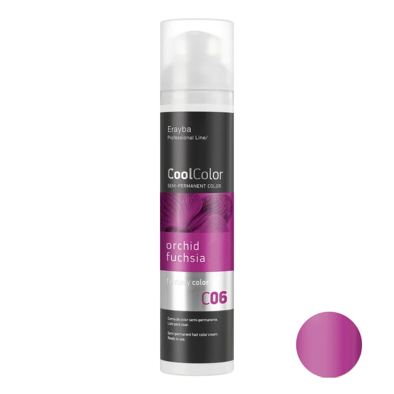 کرم رنگ مو ارایبا شماره c06 حجم 100 میلی لیتر رنگ بنفش ارکیده