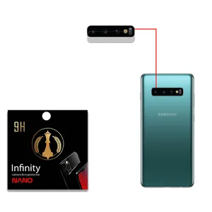 محافظ لنز دوربین اینفینیتی مدل NANO مناسب برای گوشی موبایل سامسونگ Galaxy S10