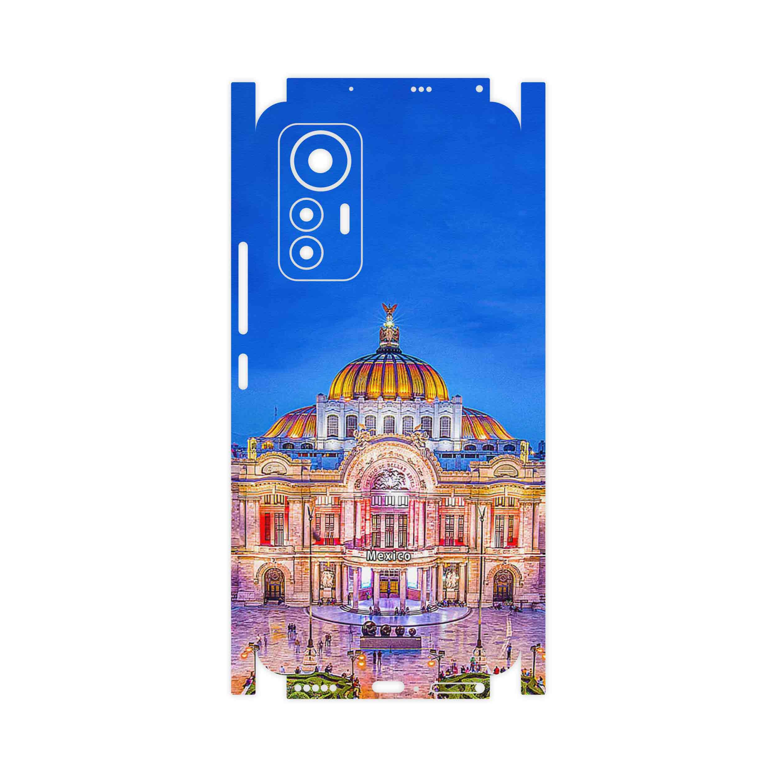 برچسب پوششی ماهوت مدل Mexico City-FullSkin مناسب برای گوشی موبایل شیائومی 12 Lite