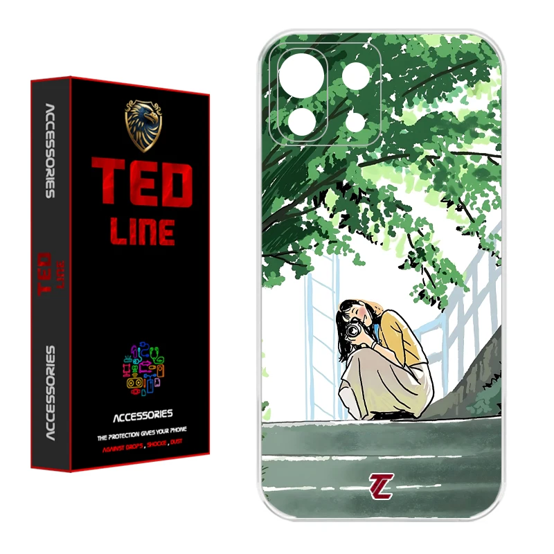 کاور تدلاین طرح دختر عکاس کد 1206 مناسب برای گوشی موبایل شیائومی Mi 11 Lite