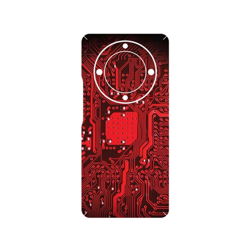 برچسب پوششی ماهوت مدل Red_Printed_Circuit_Board مناسب برای گوشی موبایل آنر Magic 5 Lite