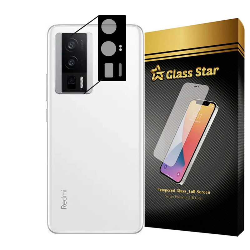 محافظ لنز دوربین گلس استار مدل 5DLENS مناسب برای گوشی موبایل شیائومی Redmi K60E
