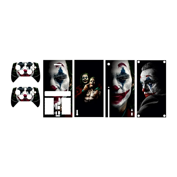 برچسب کنسول بازی ایکس باکس سری ایکس مدل joker 02 مجموعه 6 عددی 